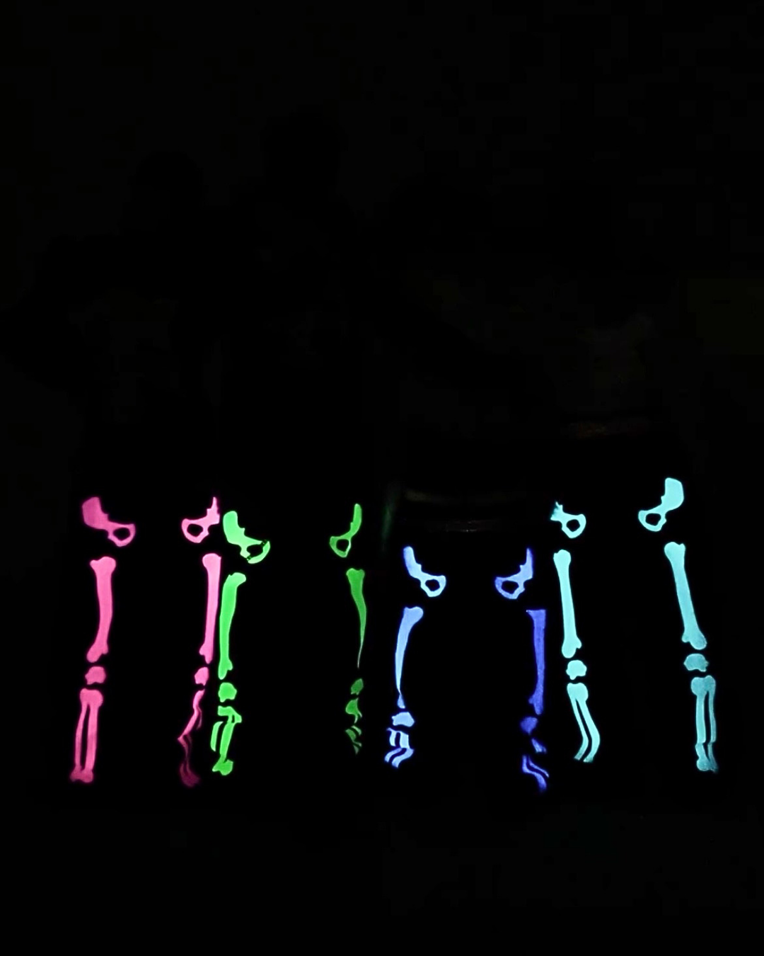 (預訂) 9090 Bone Hand Denim Pants 26FW *Glow in the dark (發售後7-14個工作天到貨）