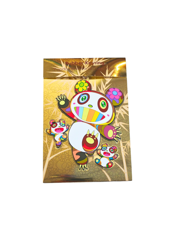 Takashi Murakami Panda Rubber Keyring