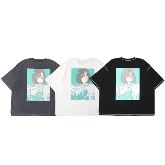 (預訂) Over Print Pop Art Pigment Tee Ver:20 *Glow in the dark (約7-14個工作天到貨)