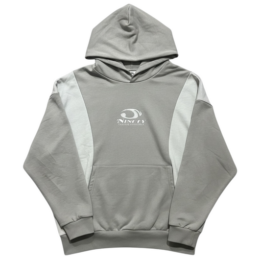 9090 Heisei Logo Switching Hoodie