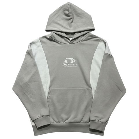 9090 Heisei Logo Switching Hoodie