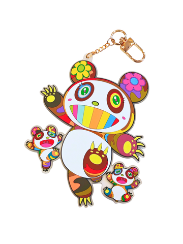 Takashi Murakami Panda Rubber Keyring