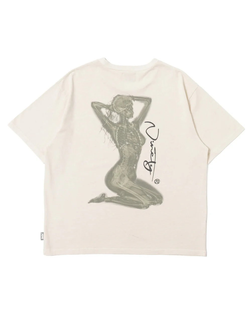 (預訂) 9090 Ninety X-ray Bone Graphic Tee *Glow in the dark (約7-14個工作天到貨)