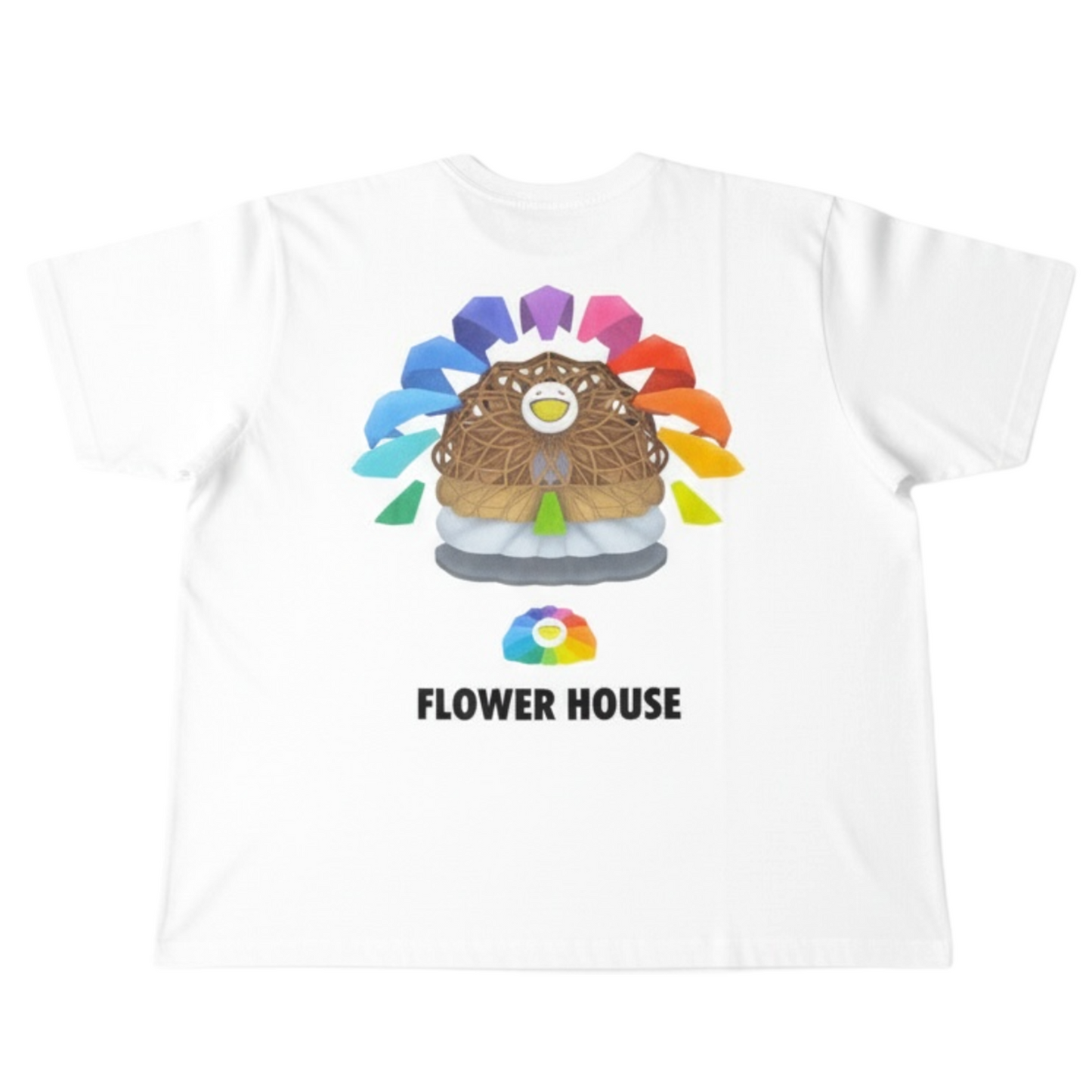 Takashi Murakami To Takashi House Flower House T-Shirt