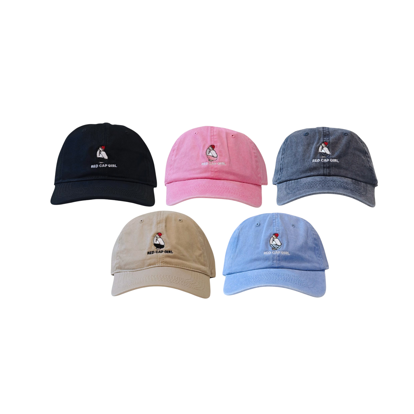 Red Cap Girl Cap