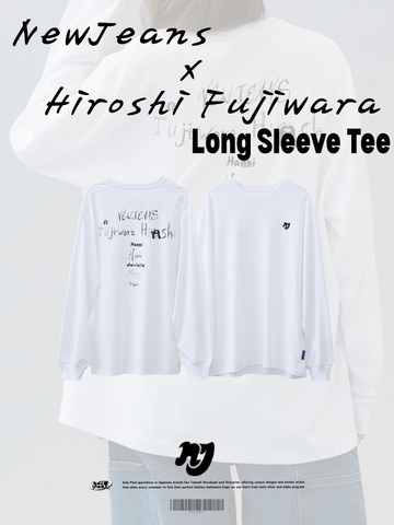 NewJeans x Hiroshi Fujiwara Long Sleeve Tee
