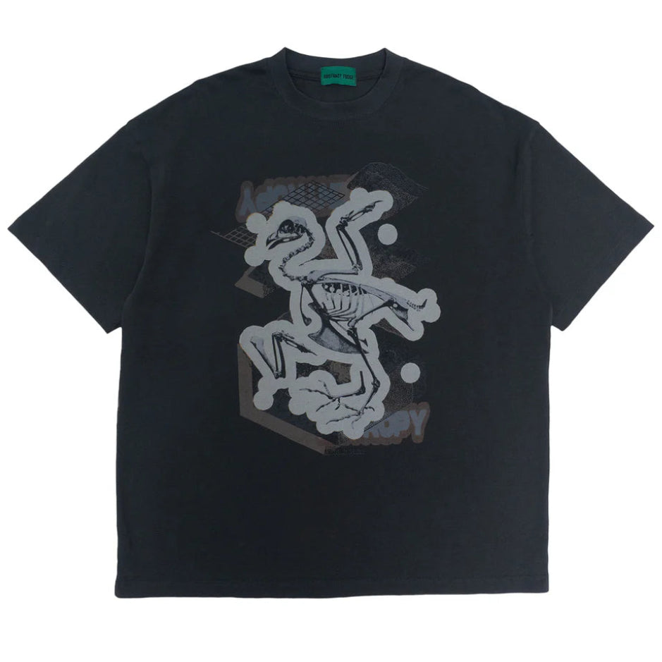 Abstract Fudge Entropy Tee (Dark Grey)