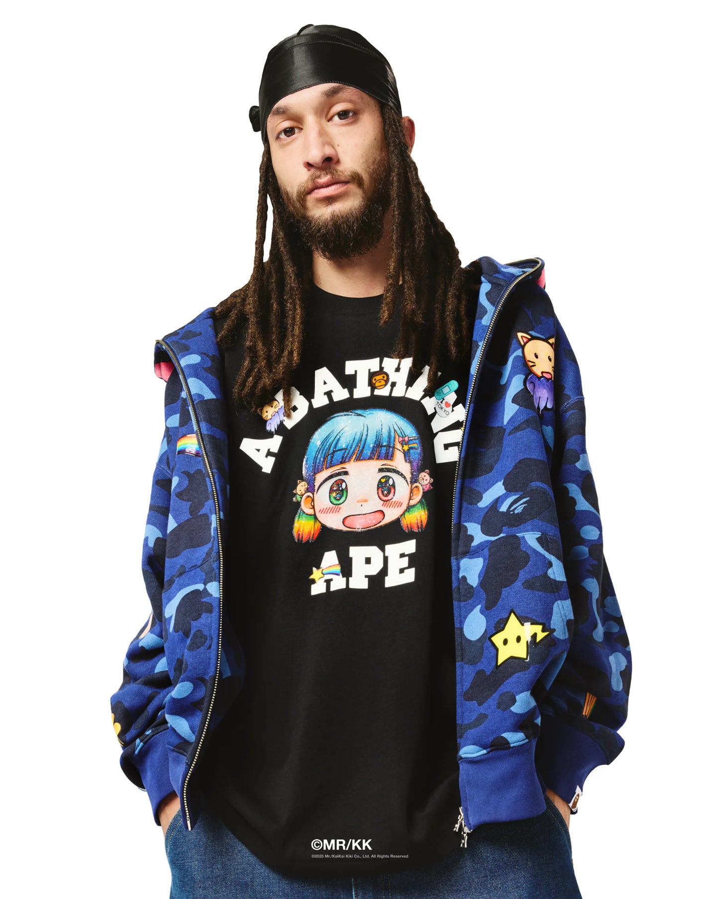 BAPE x Mr. Shark 岩本正胜 Full Zip Hoodie