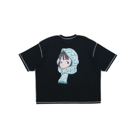 (預訂)Over Print SCARF Tee (截單日期:13/3 00:00)