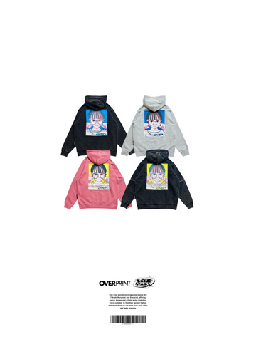 Over Print Pop Art Hoodie Ver:16 (EMB Ver.) & TOYS