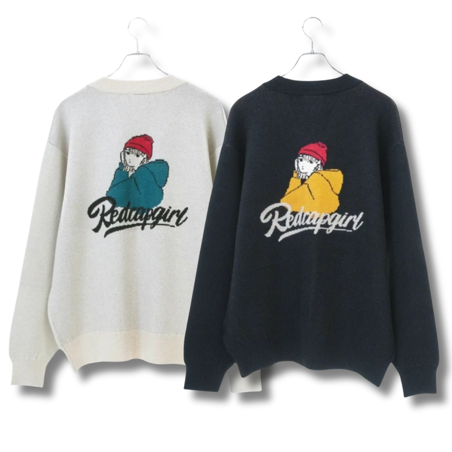 RED CAP GIRL Knitwear Jacquard