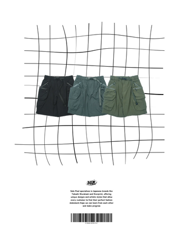 Functional  Nylon Half Pants NO:2260