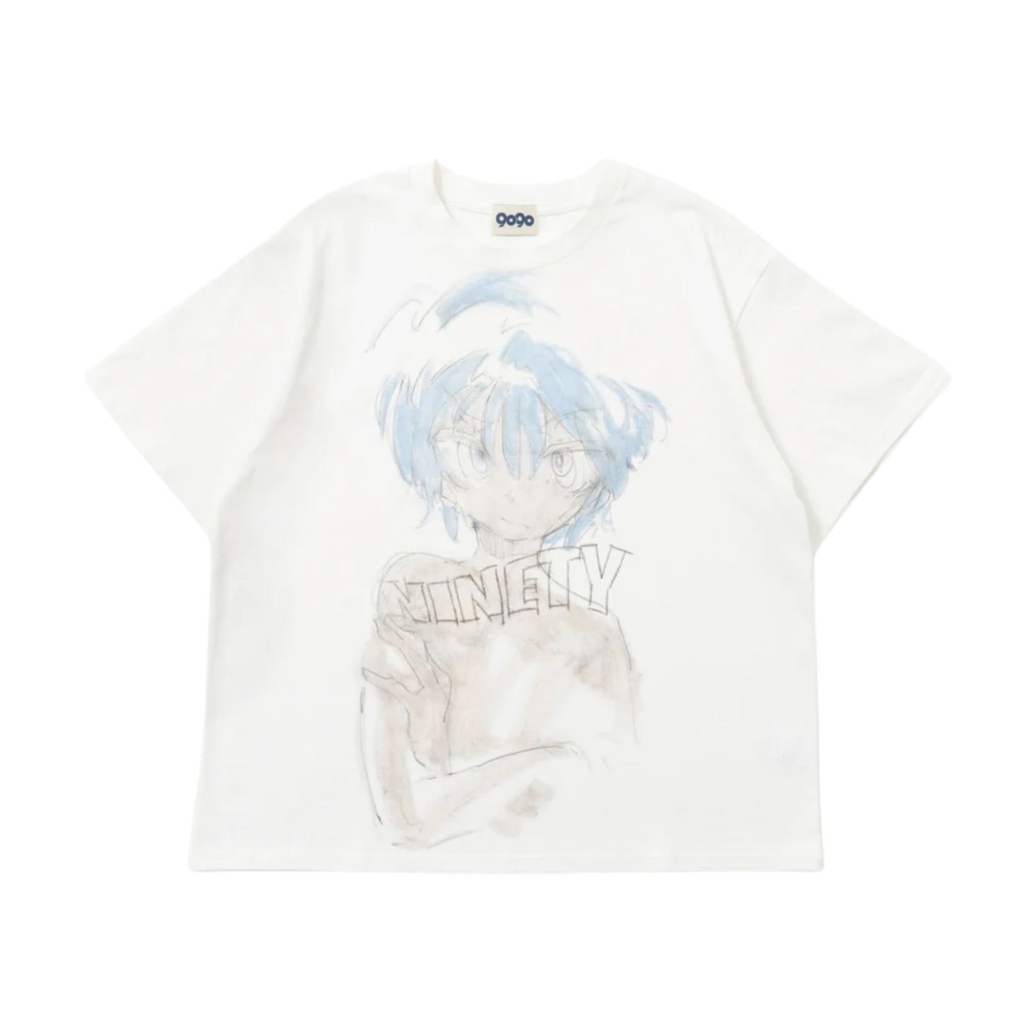 9090 x Tomine Tee (White)
