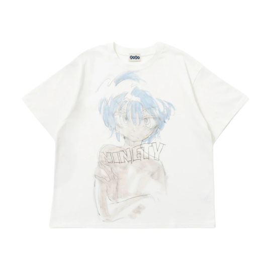 9090 x Tomine Tee (White)