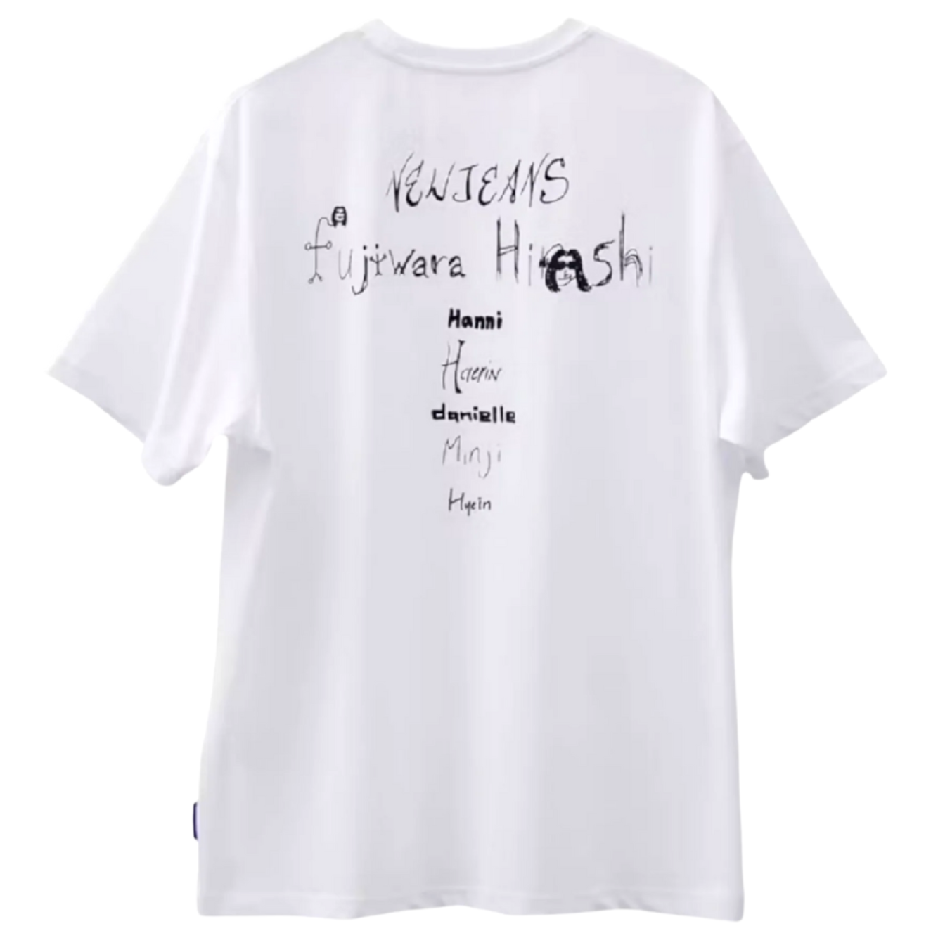 NewJeans x Hiroshi Fujiwara Tee 1 (White)