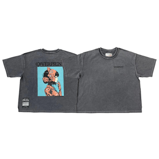 (預訂) Over Print Purupuru Pigment Tee A (約7-14個工作天到貨)