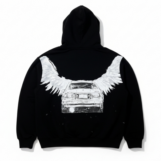 A'gem x INITIAL D Hoodie (藤原拓海 vs 乾 信司)