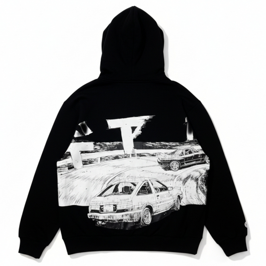 A'gem x INITIAL D Hoodie (藤原拓海 vs 中里毅)
