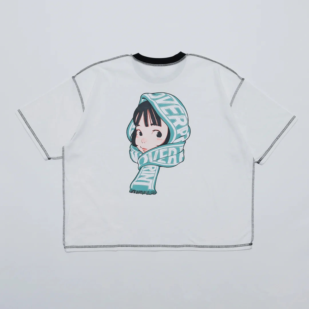 (預訂)Over Print SCARF Tee (7-14個工作天到貨)