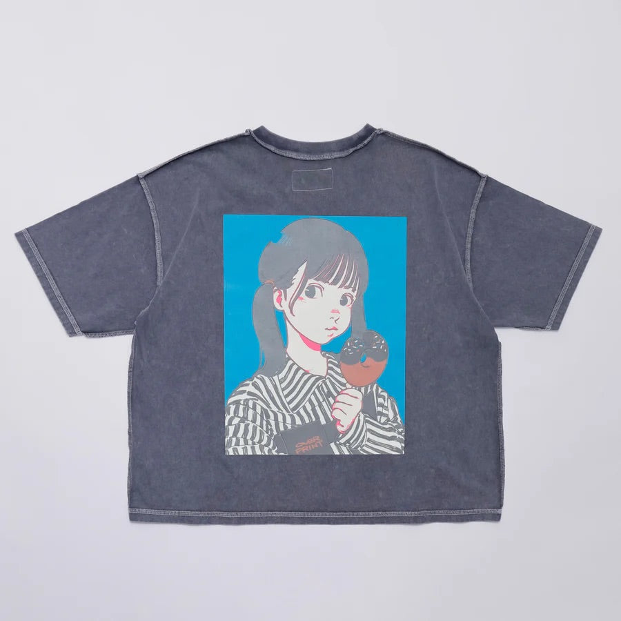 (預訂) Over Print Pop Art Pigment Tee Ver:17 *Glow in the dark (7-14個工作天到貨)