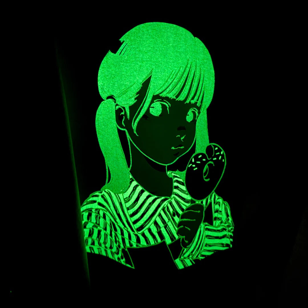 (預訂) Over Print Pop Art Pigment Tee Ver:17 *Glow in the dark (7-14個工作天到貨)