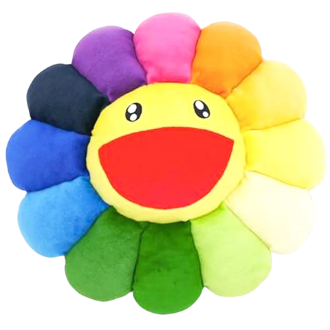 (預訂) Takashi Murakami Flower Cushion 100cm (Rainbow) (約7~14個工作天)