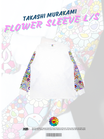 TAKASHI MURAKAMI FLOWER SLEEVE L/S