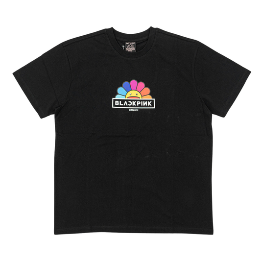 Takashi Muakami x Blackpink Rainbow Flower T-Shirt