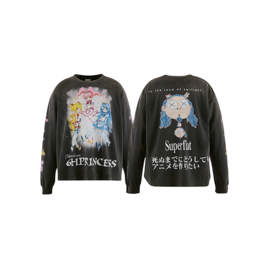 (預訂) 村上隆 Takashi Murakami Mononoke Made LS T-SHIRT/SUPERFLAT