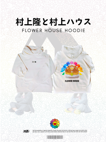 Takashi Murakami To Takashi House Flower House Hoodie