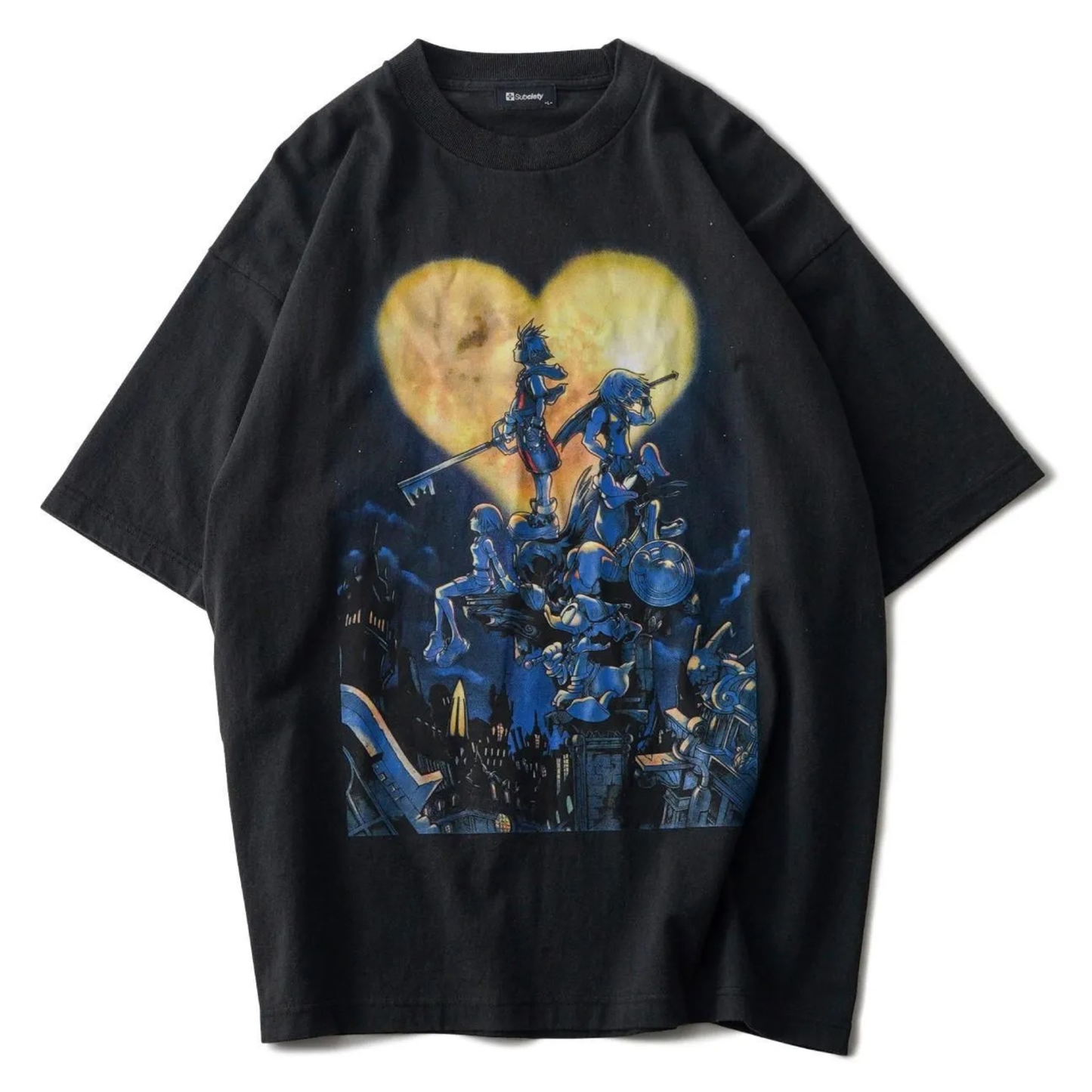 (預訂) KINGDOM HEARTS×Subciety 予感 Tee 截單日期1/4 00:00 (約6月頭至中到貨)