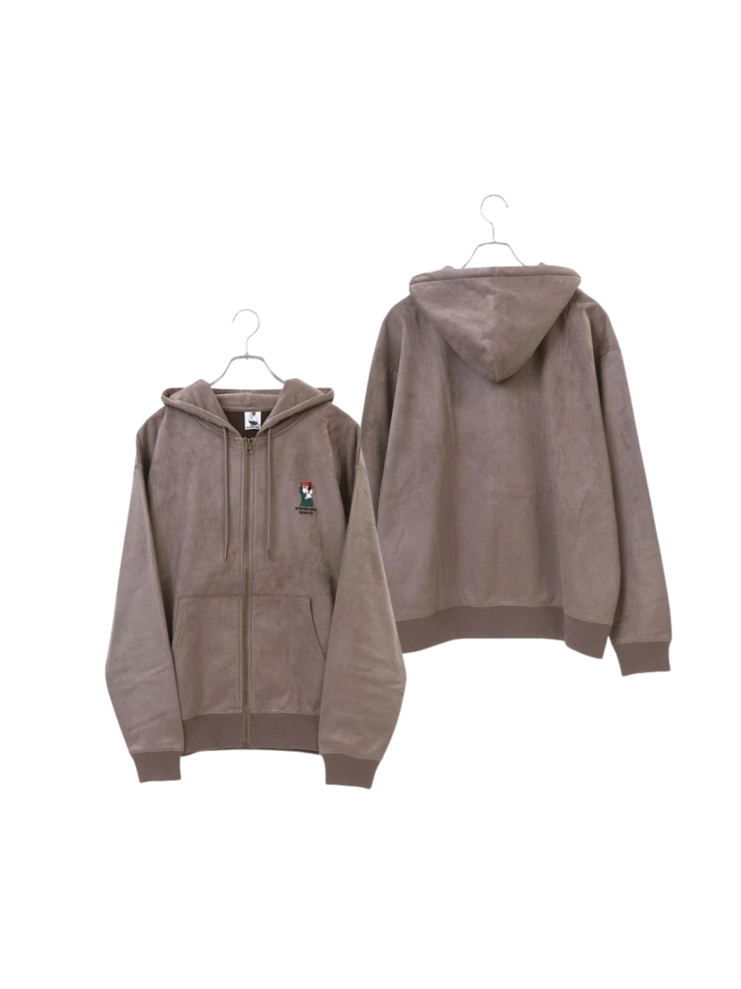 RED CAP GIRL Logo Zip Hoodie