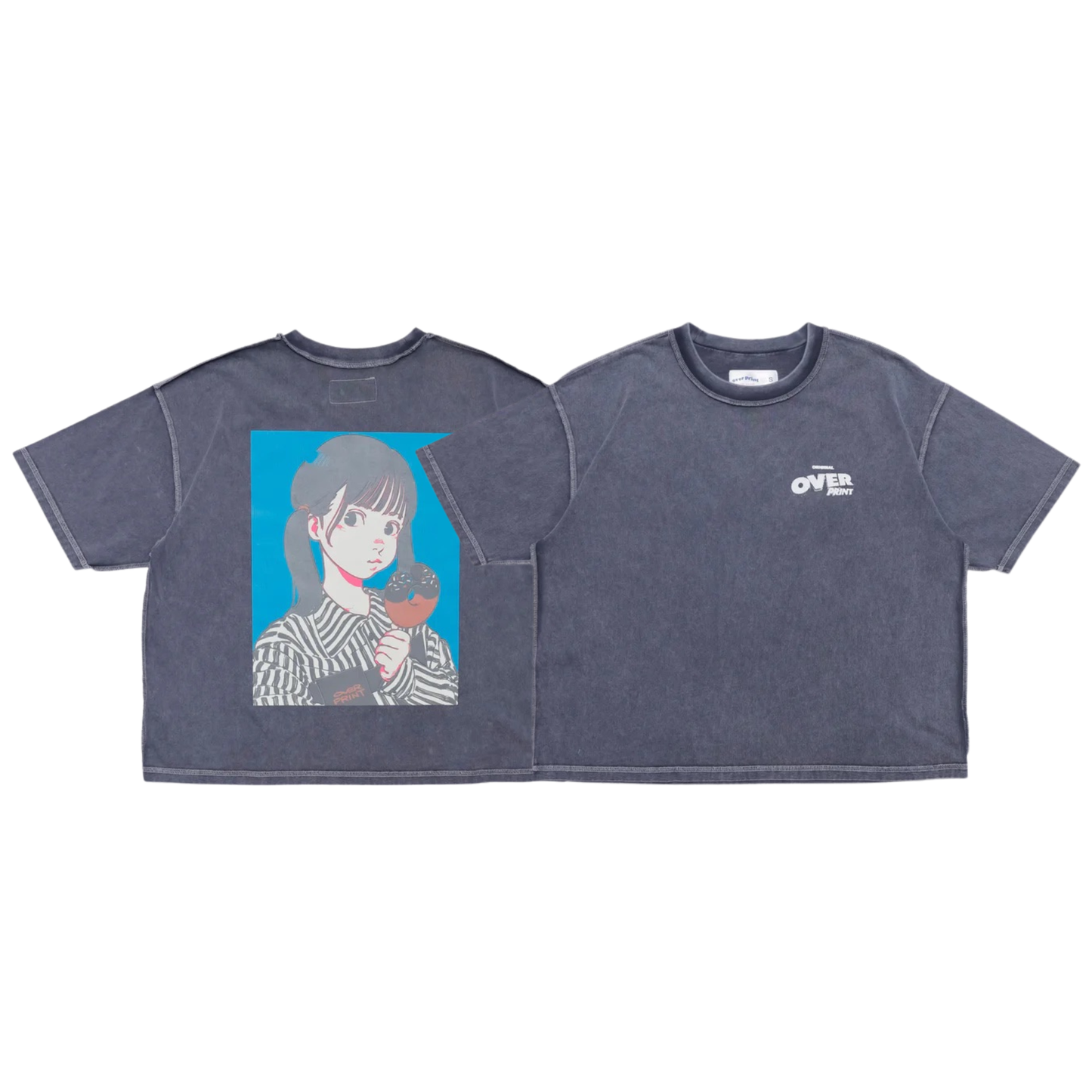 (預訂) Over Print Pop Art Pigment Tee Ver:17 *Glow in the dark (7-14個工作天到貨)