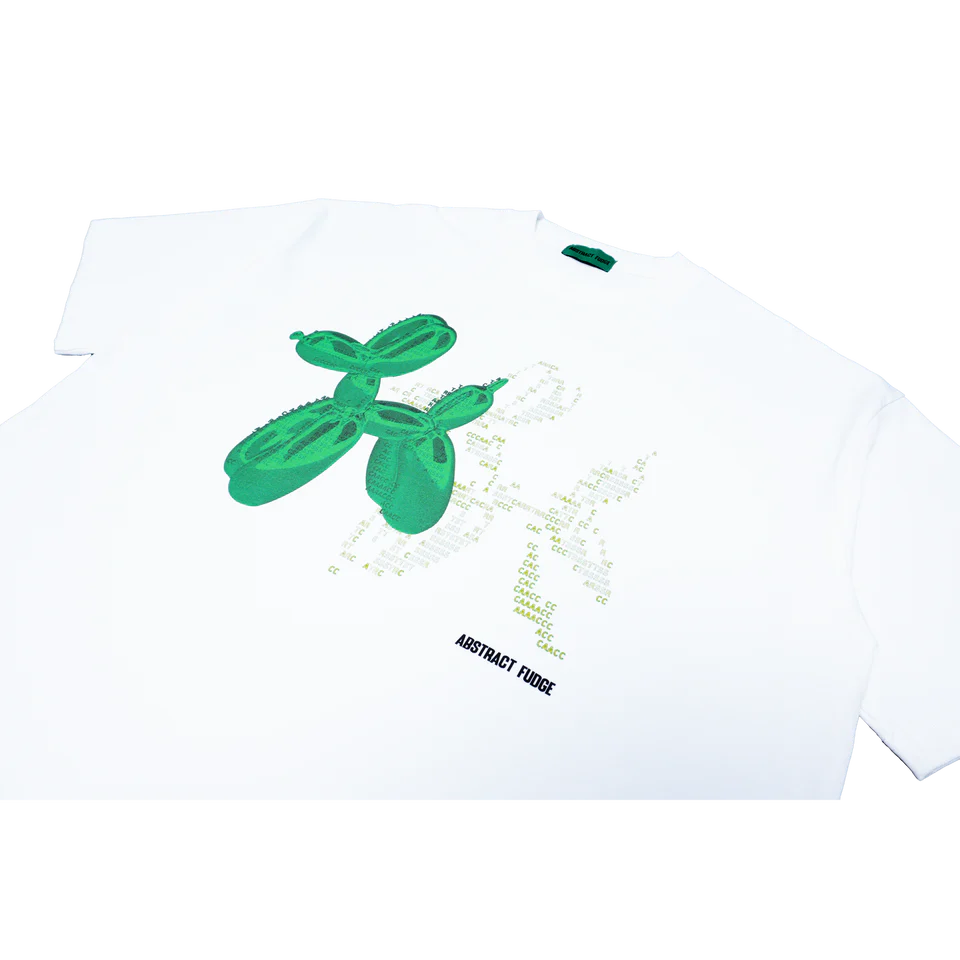 Abstract Fudge Digital Balloon Tee (White)