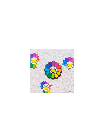 Takashi Murakami SAFFM Flower Metal Pin