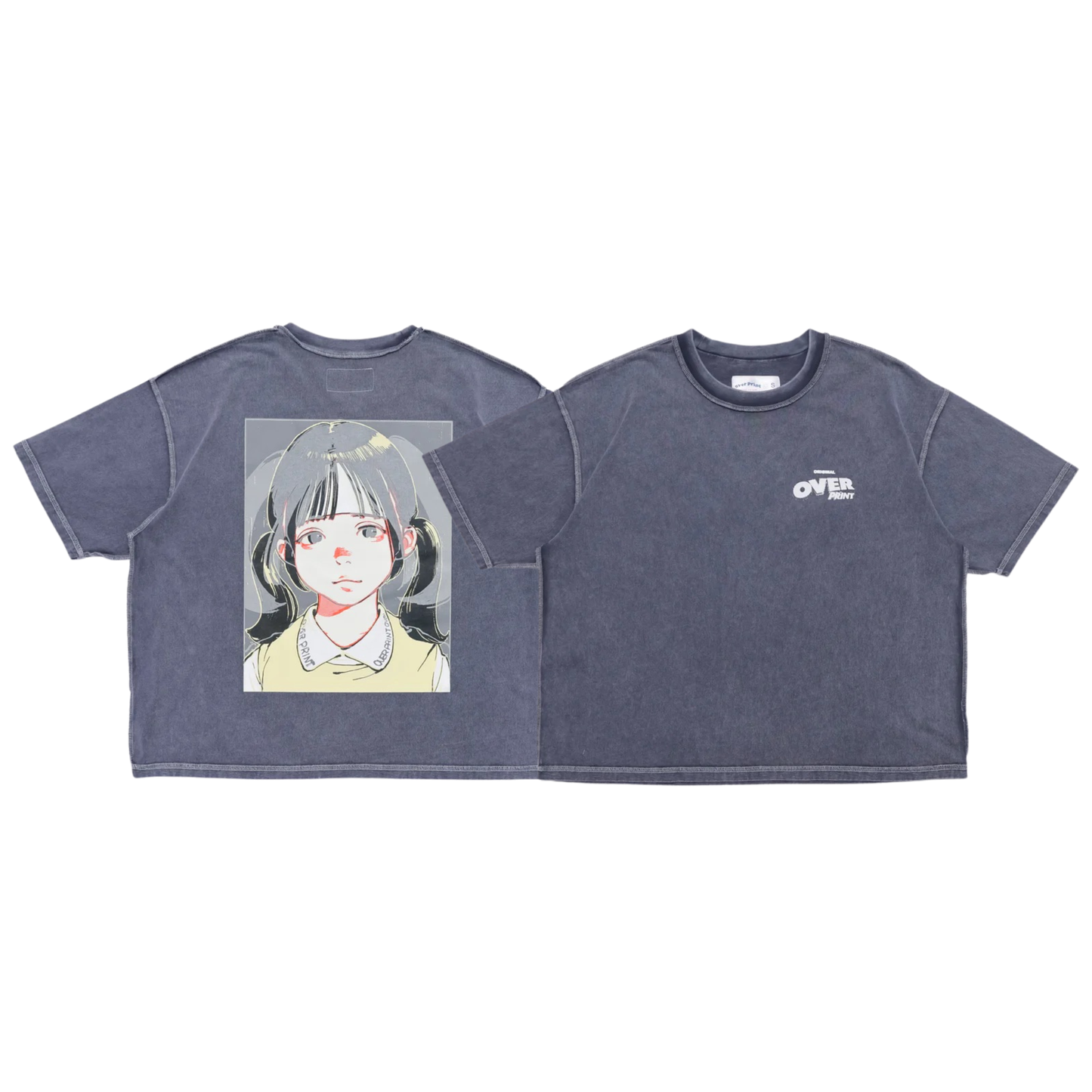 (預訂) Over Print Pop Art Pigment Tee Ver:18 *Glow in the dark (7-14個工作天到貨)