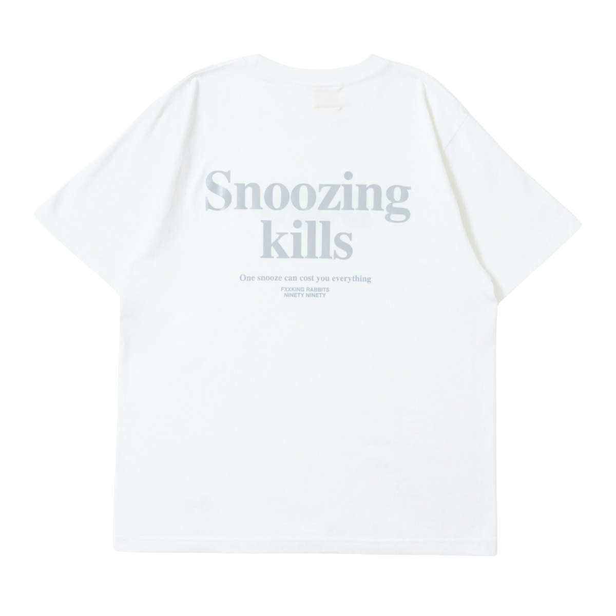 FR2朝 x 9090 Snoozing Kills T-Shirt -Day- (Reflector)