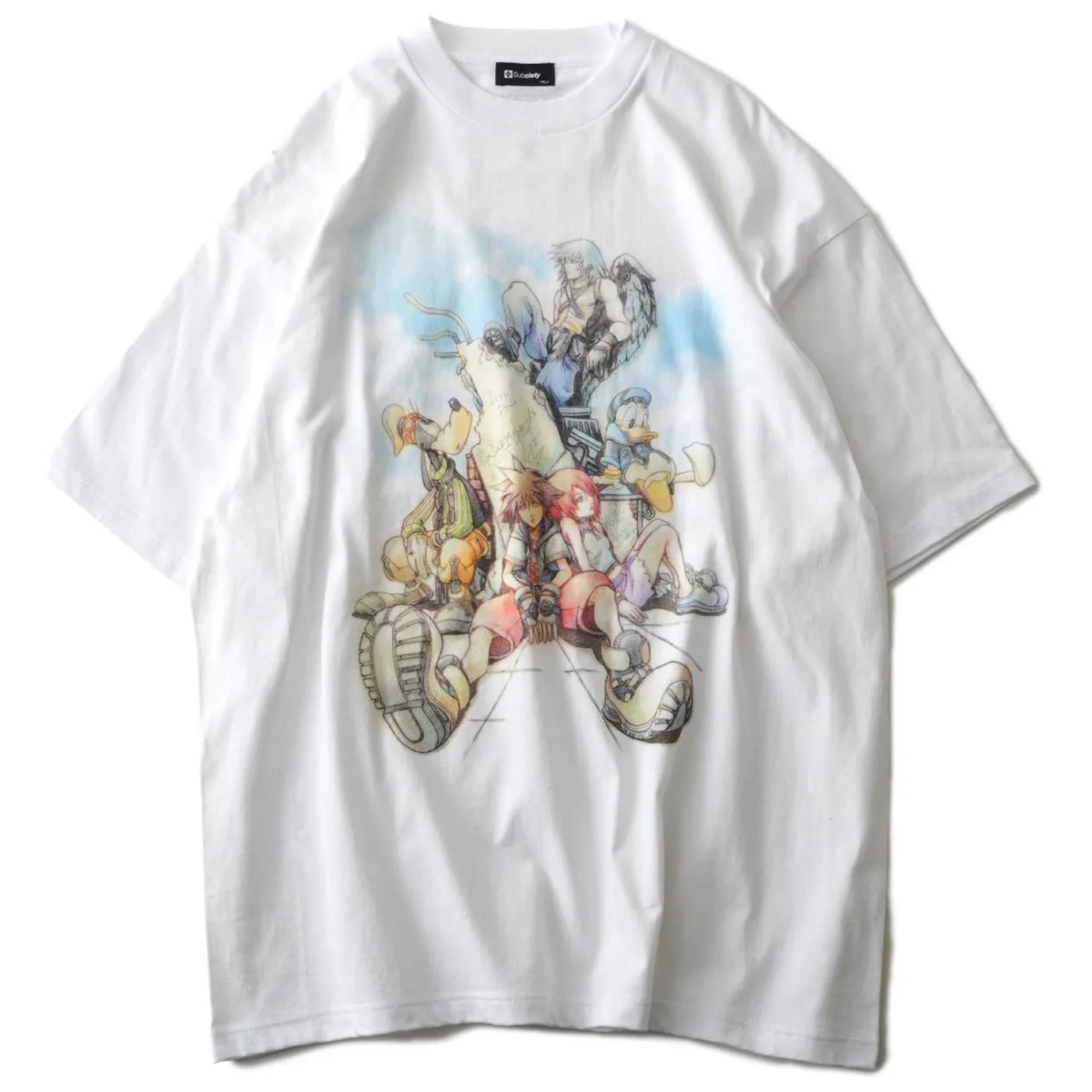 (預訂) KINGDOM HEARTS×Subciety 休息 Tee 截單日期1/4 00:00 (約6月頭至中到貨)