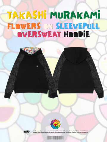 TAKASHI MURAKASHI SLEEVEPULL OVERSWEAT HOODIE