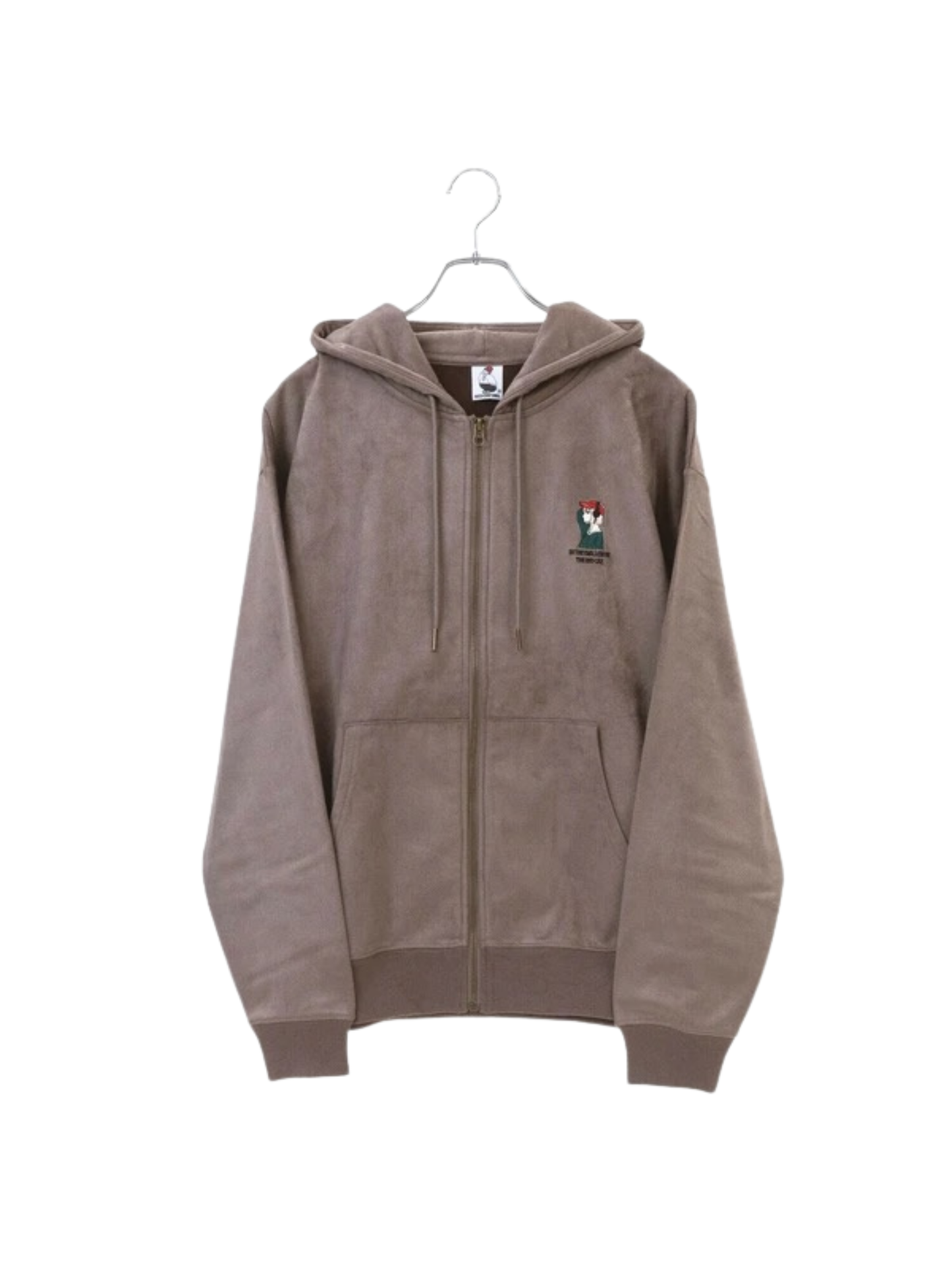 RED CAP GIRL Logo Zip Hoodie