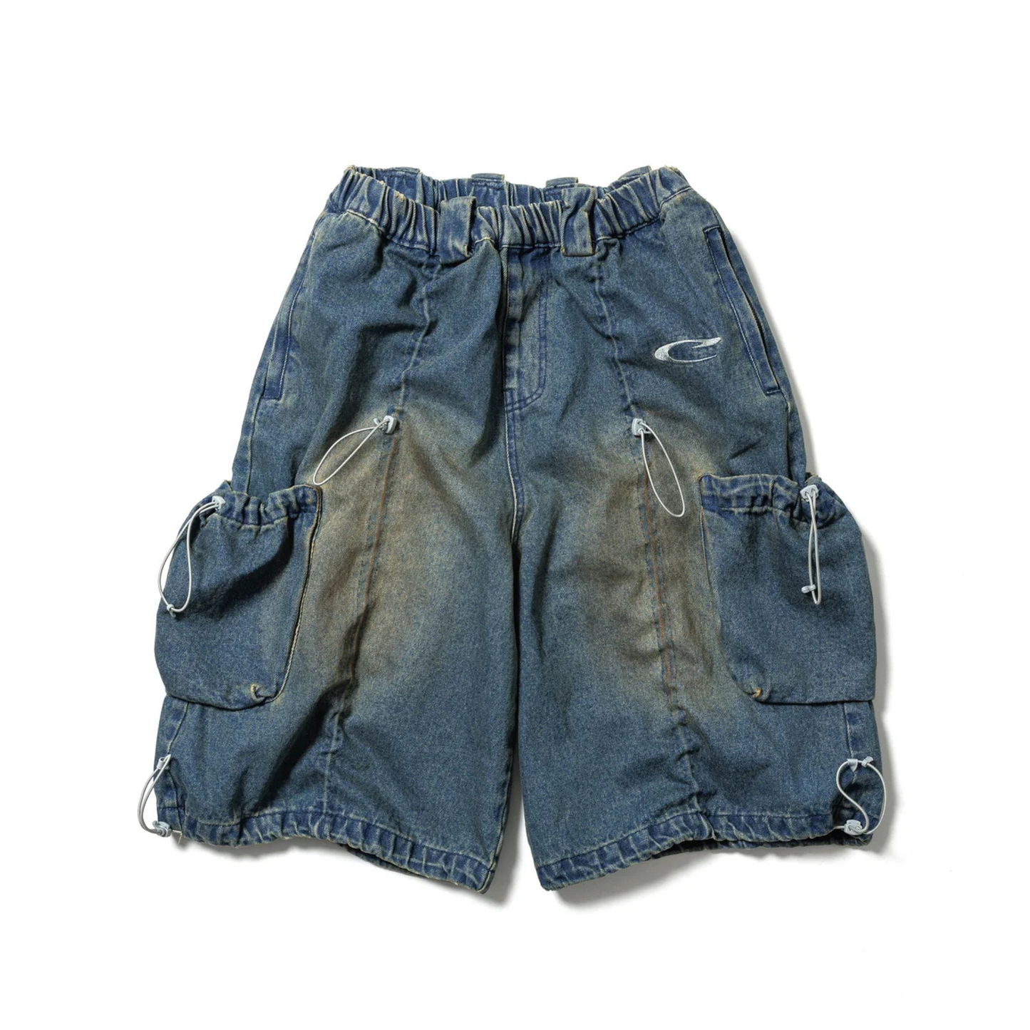 CPG ANOMALY CORD FADE DENIM HALF PANTS