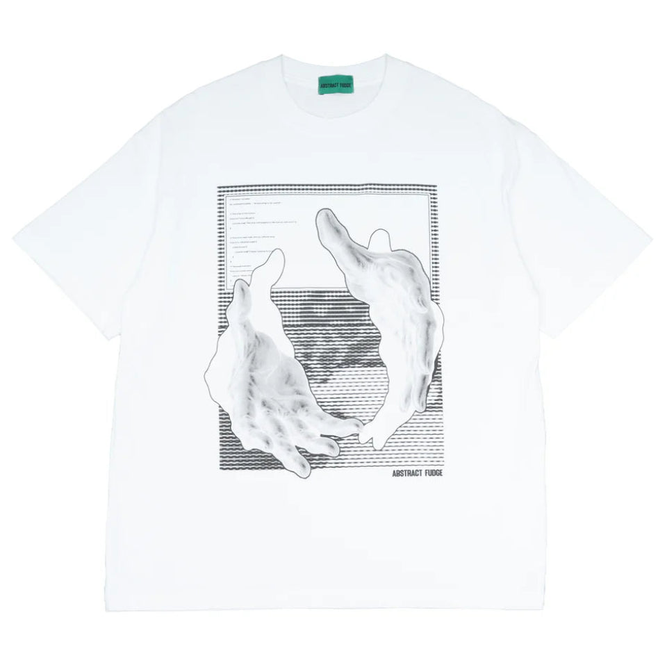 Abstract Fudge Deafening Silence AF Tee (White)