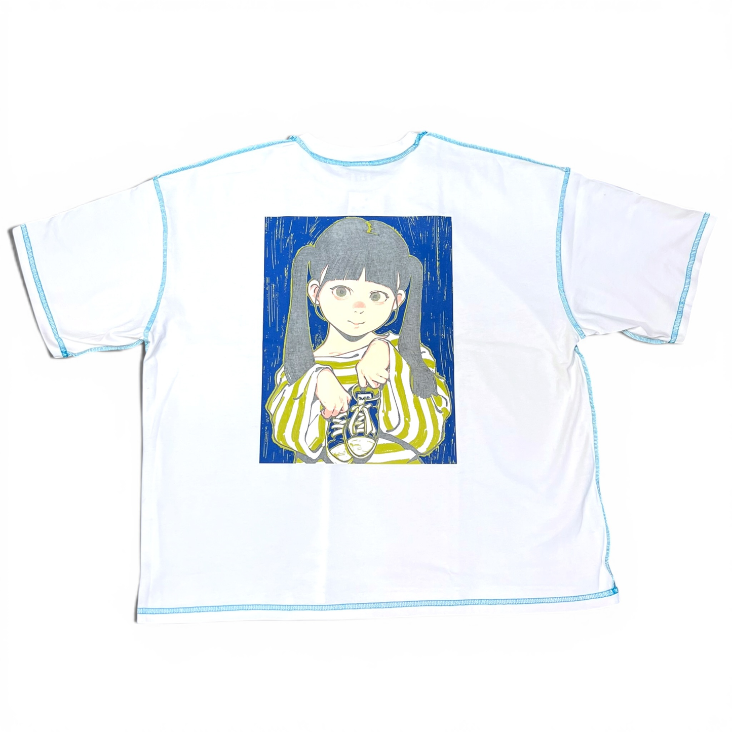 Over Print Pop Art Pigment Tee Ver:25 *Glow in the dark (White) (部分碼數需要預訂)