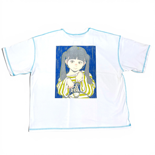 Over Print Pop Art Pigment Tee Ver:25 *Glow in the dark (White) (部分碼數需要預訂)