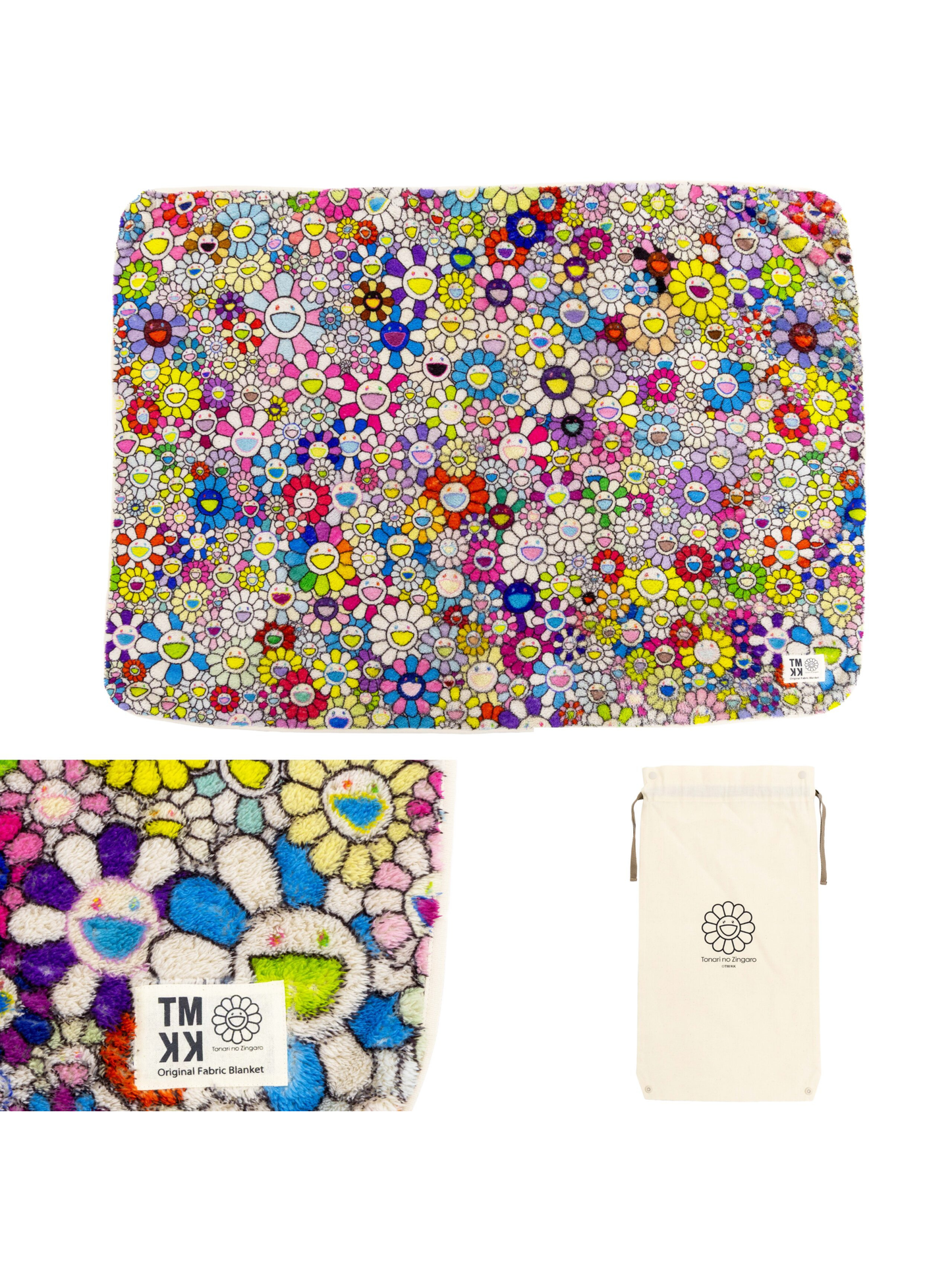 Takashi Murakami Flower Blanket