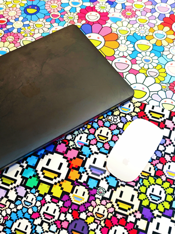 TAKASHI MURAKAMI RUBBER FLOWER PALY MAT