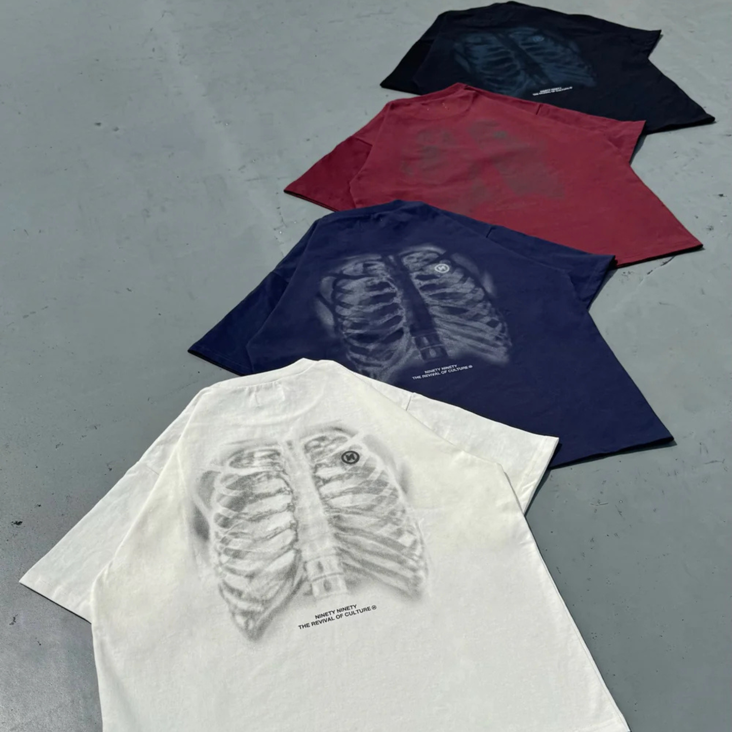 (預訂) 9090 X-ray Bone Tee (約7-14個工作天到貨) ❌26/6 19:00截單