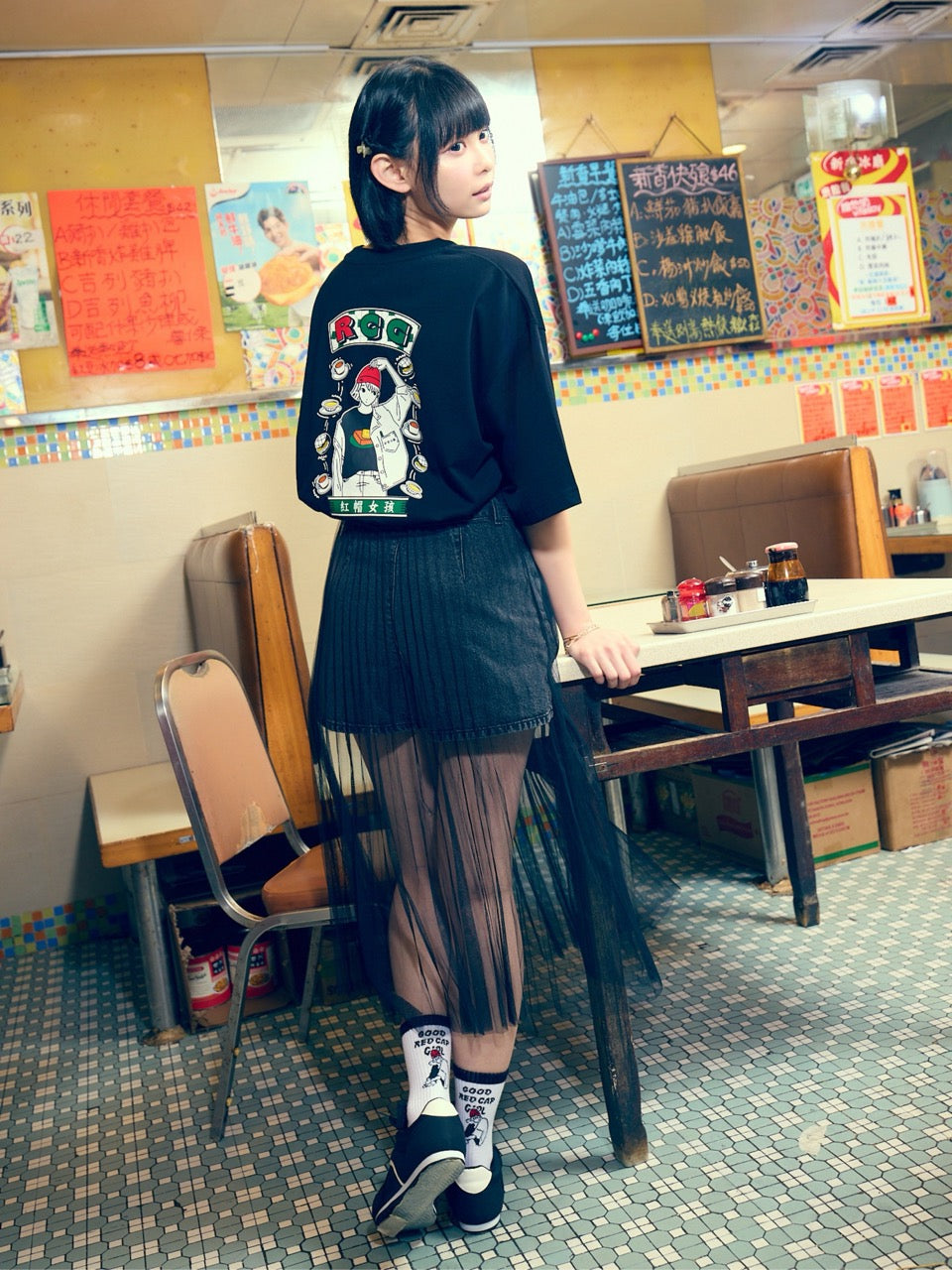 RCG x 新香冰廳 紅帽女孩 T-SHIRT (HONG KONG LIMITED)
