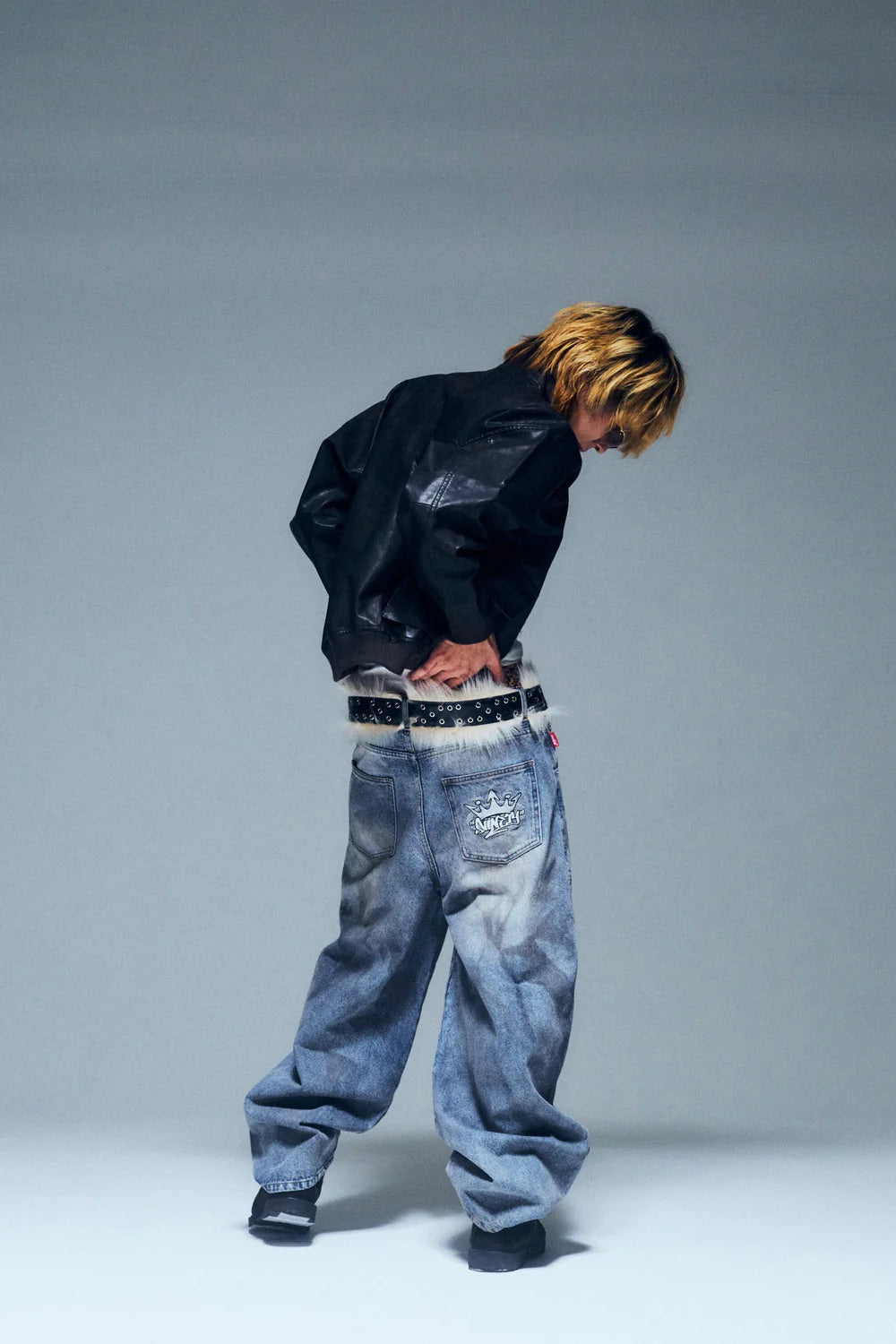 9090 King Logo Buggy Pants