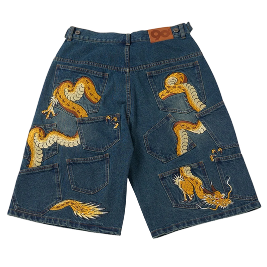 9090 x DEATH "56" SENTENCE Dragon Jorts